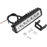 Choyclit - Barre Lumineuse 6 led 12V 18W 1200LM 6000k Lampe de Travail Modification du véhicule des Feux de Jour IP67 pour Conduite Tout-Terrain