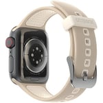 Otterbox Bracelet All Day pour Apple Watch Series 9/8/7/6/SE 2e gen/SE 1e gen/5/4/3-42mm/44mm/45mm, Bracelet de Rechange en Silicone Doux au Toucher Durable pour Apple Watch, Beige