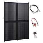 vidaXL Vikbar solpanel 100 W 12 V 92002