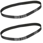 Qualtex Flat Belt For Vax Dual Power Reach Carpet Cleaners Vax W86-DP-P, W86-DP-R, W86-DP-T x2 belts