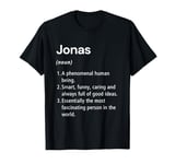 Jonas Name Definition Funny Dictionary T-Shirt