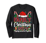 Family Christmas 2024 Matching Squad Santa Women Men Kids Long Sleeve T-Shirt