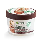 Garnier - Body Superfood - Crème Soin Corps Réparatrice - Hydratation 48H - Formule Vegan & à 97% d'Origine Naturelle - Au Beurre de Cacao & Céramide - Pour Peaux Sèches - 380 ml