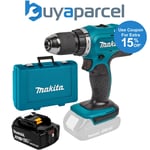 Makita DDF453Z 18v LXT Cordless Compact Drill Driver 13mm + BL1850 5ah Battery