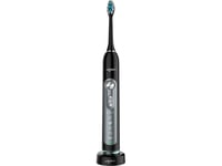 Promedix Sonic Toothbrush, Black, Travel Case, 5 Modes, Timer, 3 Power Levels, 3 Heads, Pr-750 B