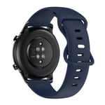 Strap for Honor Magic Watch 2, 42mm Flexible Silicone Navy