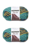 Bernat Blanket Dorset Lot de 2 paquets de fil en polyester 300 g 6 super épais 200 m