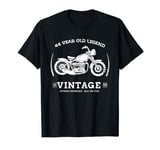 44 Year Old Biker. Born in 1979 44th Birthday Bike Motorbike T-Shirt