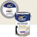 Ma Couleur Sur-mesure par Dulux Valentine – Peinture Intérieure Murs, Plafonds, Boiseries - Facile à appliquer - Velours Voile Blanc 5 L