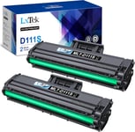 Mlt-D111S Compatible Cartouche De Toner Remplacement Pour Samsung Mlt-D111L D111S Toner Pour Samsung M2070 M2070W Pour Xpress M2026 M2026W M2020W M2022W M2022 M2020 M2070Fw (Noir, 2-Pack)[Q699]