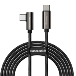 Baseus Legend Vinklad USB-C Kabel 100W, 2m