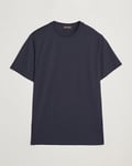 Oscar Jacobson Kim Cotton/Tencel T-Shirt Navy