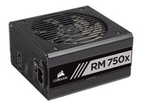 CORSAIR RMx Series RM750x - 2018 Edition - alimentation électrique (interne) - ATX12V 2.4/ EPS12V 2.92 - 80 PLUS Gold - CA 100-240 V - 750 Watt - Europe