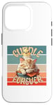 Coque pour iPhone 16 Pro Câlin Chat Oiseau Amitié Forever Love Chaleur Sleepy