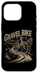 Coque pour iPhone 16 Pro Faites Du Gravelbike Sur Le Gravel