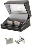 CHELSEA FC ENGRAVED CREST STAINLESS STEEL MENS EXECUTIVE SHIRT CUFFLINKS CFC
