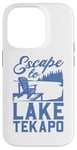 Coque pour iPhone 14 Pro Je m'enfuis vers le lac Tekapo