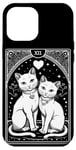 iPhone 12 Pro Max Tarot Card Mystic Cats | The Lovers Valentines Day | Couples Case