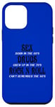 iPhone 12 mini SEX DRUGS ROCK N ROLL FUNNNY Case