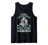 Machinist CNC Machine Operator Tank Top