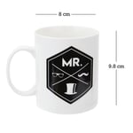 MR Mug Tea Coffee Work Office MAN CAVE Ceramic Cup Fathers Day Birthday Gift