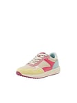 ESPRIT Femme Lace-up Basket, 770/Pastel Yellow, 36 EU