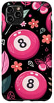 iPhone 11 Pro Max Retro Pink Lucky Disco 8 Ball For Women Case