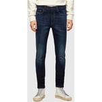 Jeans skinny Diesel  - Jean Skinny - bleu foncé