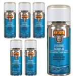 Hycote Colour Spray Paint XDMC607 Mercedes Iridium Silver (Metallic) 150ml x6