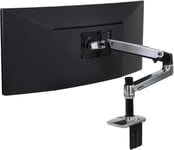 Ergotron LX Bordmontert Monitorarm - Aluminium