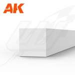 [FR] AK INTERACTIVE Strips 3.00 x 3.00 x 350mm - STYRENE STRIP - AK-6533