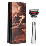 Benjamin Barber Classic Shaving Razor Fusion Chrome (1 stk)