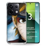 Cokitec Coque Renforcée pour Xiaomi Redmi Note 13 Pro 5G Manga Naruto Blanc