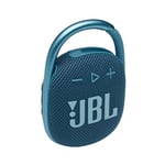 JBL CLIP 4 – Enceinte Bluetooth portable et légère avec mousqueton intégré – Étanche à l’eau et à la poussière – Autonomie 10 hrs – Bleu