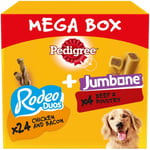 780g Pedigree Rodeo Duos And Jumbone Mixed Dog Treats Mega Box