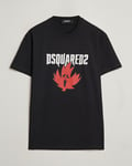 Dsquared2 Horror Leaf T-Shirt Black