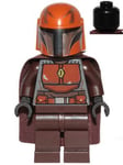 LEGO Star Wars Mandalorian Tribe Warrior Dark Orange Helmet Minifigure from 75267 (Bagged)