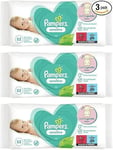 Pampers Sensitive Baby Wipes 52pcs Pack of 3 Hypoallergenic Soft Non-irritating