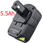 For Ryobi P108 ONE+ Plus 18V 5.5Ah Battery LI_ION RB18L50 RB18L60 Replacement UK