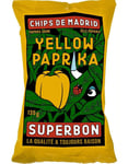 Superbon Yellow Paprika - Potetgull med Gul Paprika 135 gram (Chips De Madrid)