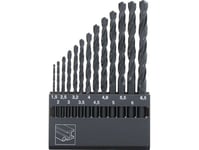 Abraboro Drill Bit Set Of Metal Drill Bits Hss-R Din 338 1.5 - 6.5 Mm Abraboro [13 Pcs.]