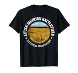 Vintage Nature Little Bighorn Battlefield Mountain Hiking T-Shirt