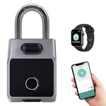 Cadenas intelligent robuste avec code numérique, sans clé, sans clé, résistant aux intempéries, pour salle de gym, bureau, maison, jardin, armoire