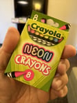 Crayola NEON Crayons - New - Very Rare Made In USA