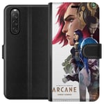 Sony Xperia 10 V Plånboksfodral Arcane, League of Legends