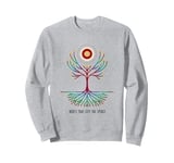 Roots that Lift the Spirit - Spiritual Unisex Design Sweatshirt