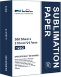 Papier De Sublimation A4, 210X297 Mm, 500 Feuilles, 120 G/M², Compatible Avec Les Imprimantes À Sublimation Epson, Sawgrass, Ricoh, Brother