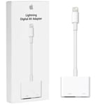 GENUINE APPLE LIGHTNING TO HDMI DIGITAL AV TV ADAPTER CABLE FOR IPAD IPHONE