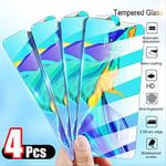 DYGZS Phone Screen Protectors 4pcs Tempered Glass For Huawei P30 Lite P20 Pro P Smart 2019 Screen Protector Protective Glass For Huawei Mate 10 20 Lite Glass 4 Piece of Glass For Huawei P30