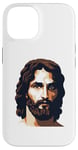 Coque pour iPhone 14 Jésus est le Fils de Dieu. Chrétien, Évangile, Foi, Religieux